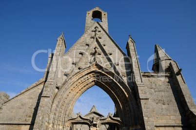 France, Notre Dame du Murier chapel in Batz sur Mer