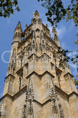 France, the cathedral of Bordeaux