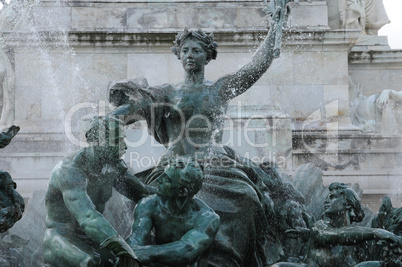 France, the Monument aux Girondins in Bordeaux