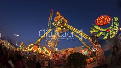 Timelapse Oktoberfest Frisbee