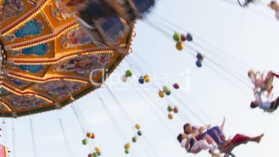 Timelapse Chairoplane Oktoberfest