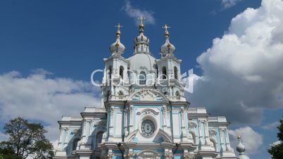 St. Petersburg, Time-lapse Smolny Cathedral