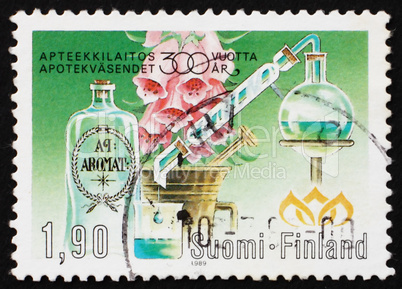 Postage stamp Finland 1989 Finnish Pharmacy