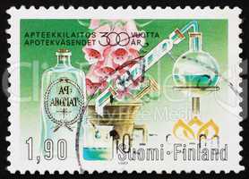 Postage stamp Finland 1989 Finnish Pharmacy