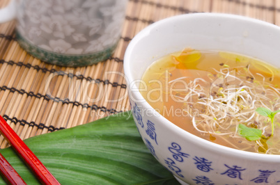 very light and tasty Miso soup