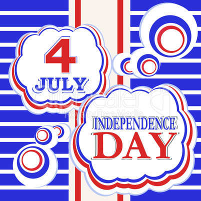 4th of July independence day background