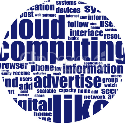 cloud computing vector