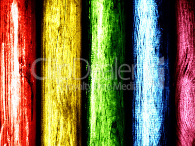Colored Poles