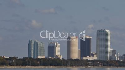 Tampa Skyline Timelapse