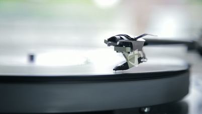 turntable with record in 1080p