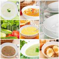 Soups Collage