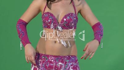 belly dance close-up