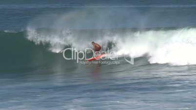 Surfen vor Hawaii