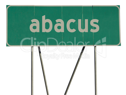 Green Road Sign