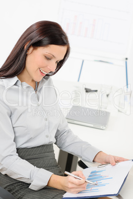 Professional businesswoman working at office