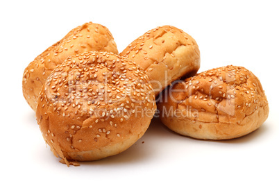 Heap Appetizing Buns with Sesame