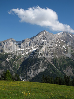 Mountain named Schlauchhorn