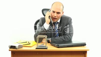 Accountant at work