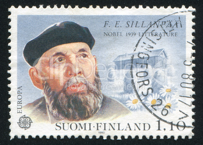 Portrait of Writer Frans Eemil Sillanpaa