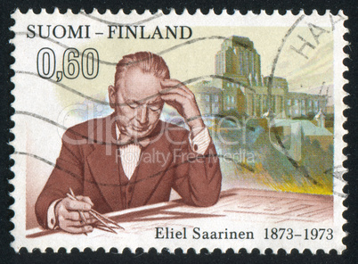 Architect Gottlieb Eliel Saarinen