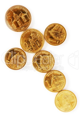 Serbian dinar coins