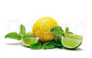 Fresh Lemon, Lime and Mint