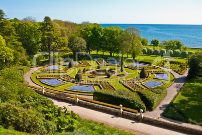 Garden of Dunrobin Castle