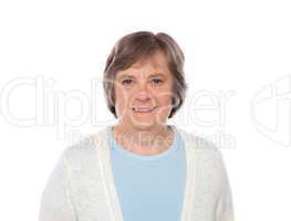 Portrait of cheerful senior woman