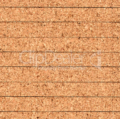 Tiled texture of cork