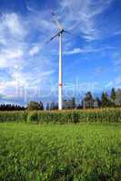 Rural wind turbine