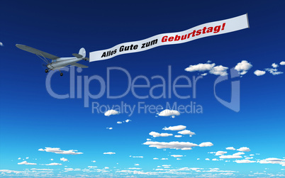 Der Überflieger - Alles Gute zum Geburtstag!