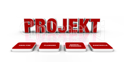 Text Konzept - 3D Projekt Rot 5
