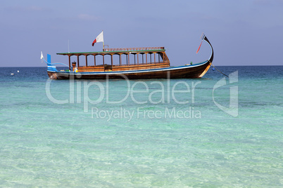 Maldivian fishing boat