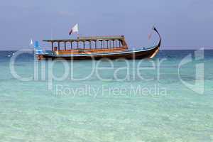 Maldivian fishing boat