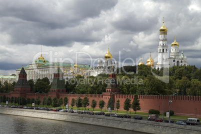 Russia, Moscow, view on Kremlin