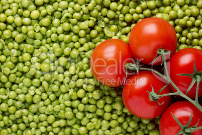 Tomatoes and Peas