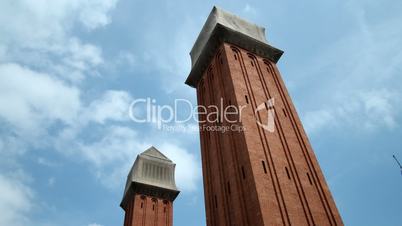 Venetian towers, Barcelona