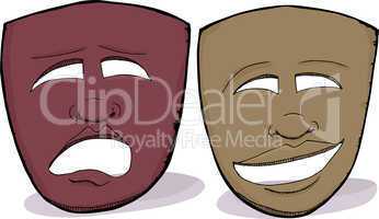 African Drama Masks