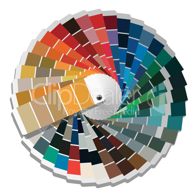 Color palette guide.