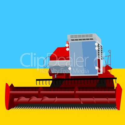 combine harvester