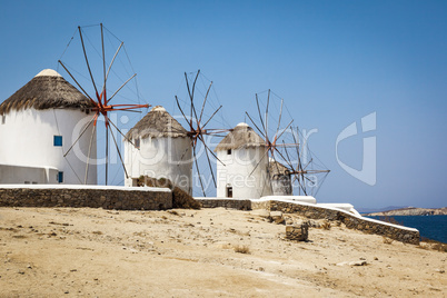 Myconos wind mill