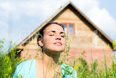 Portrait of a beautiful girl