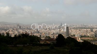 Barcelona skyline