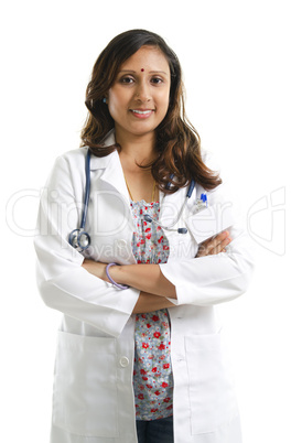 Indian doctor portrait