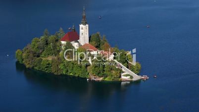 Bleder See (Blejsko jezero), Slowenien