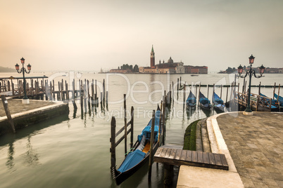 early morning Venice Italy