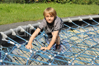 Auf dem Spielplatz.