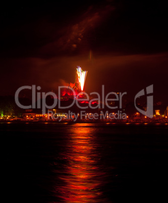 Rhein in Flammen