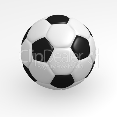 Soccer ball, 3d