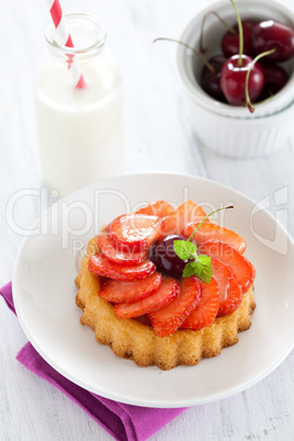 Erdbeertörtchen / strawberry cake